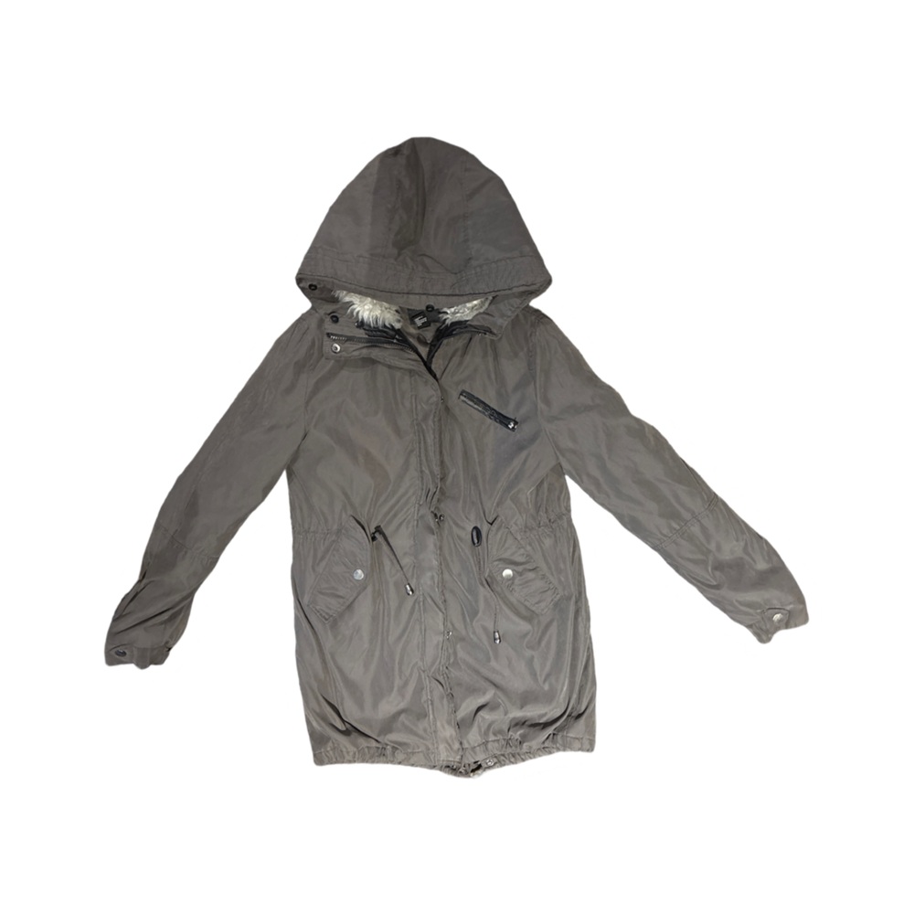 Forever 21 Hooded Parka Jacket - size S